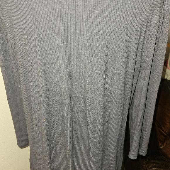 Time And Tru Womans 3/4 Sleeve Gray Shirt Size Xxxl (22) - Picture 12 of 12